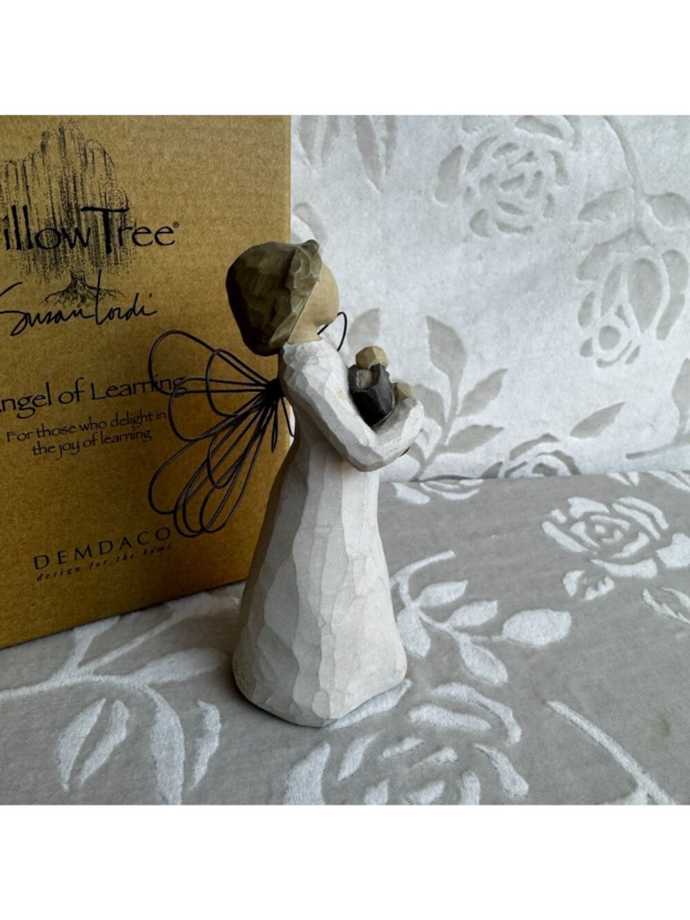 Willow Tree Angel Of Learning Figurine By Susan Lordi DEMDACO With Box 26017 - Picture 4 of 7